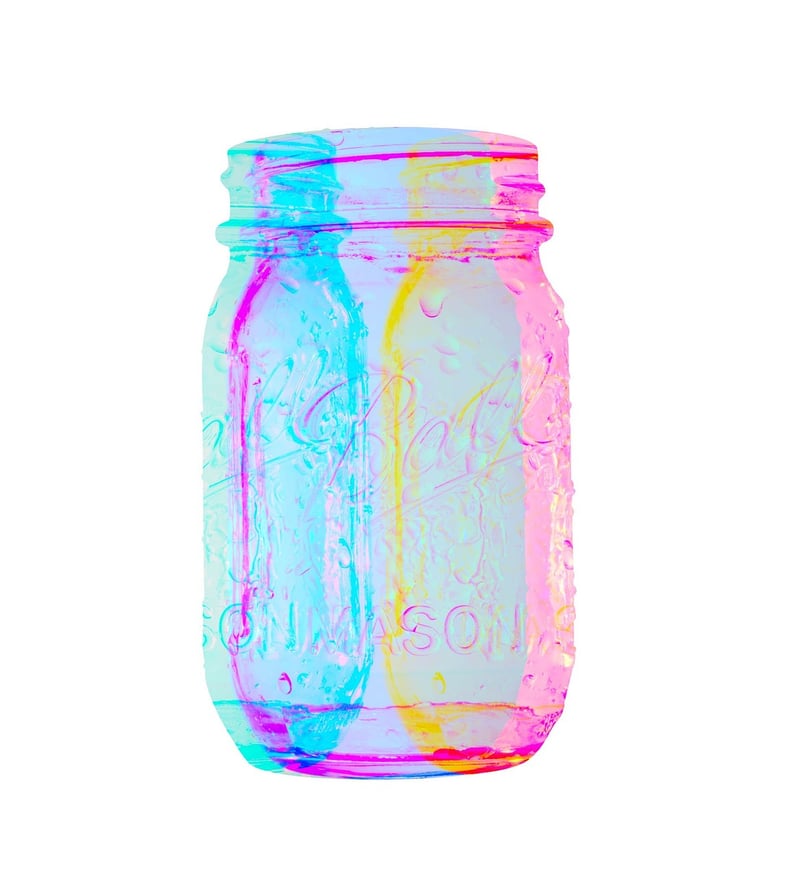 Mason Jar Bathroom Organizer